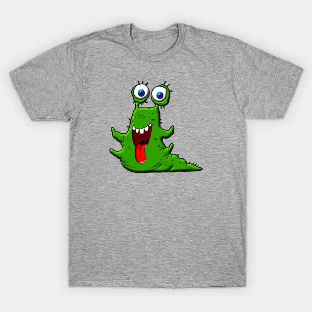 Snail monster T-Shirt by Hrystyne